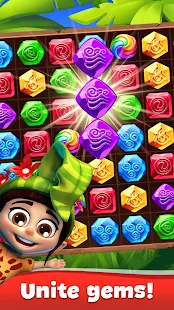 Screenshot 3 for Gemmy Lands Match 3 Games 9.01 APK + MOD Unlimited Money