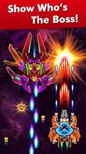 Screenshot 4 for Galaxy Attack Alien Shooter 7.19 MOD APK