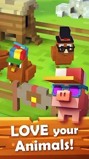 Screenshot 2 for Blocky Farm 1.1.51 APK + MOD Unlimited Money