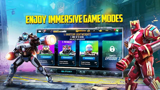 Screenshot 3 for World Robot Boxing 2 1.1.326 MOD + DATA (Unlimited Money)