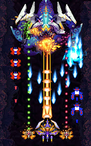 Screenshot 6 for Falcon Classic Space Invaders Mod APK 100.54 Remove ads, Mod speed