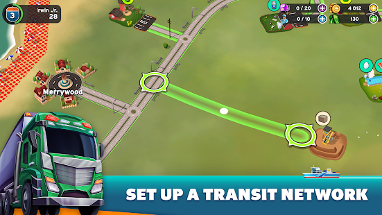 Screenshot 4 for Transit King Tycoon Seaport 4.16 MOD Free Shopping