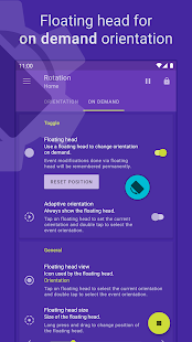 Screenshot 1 for Rotation Orientation Manager Pro 21.3.0