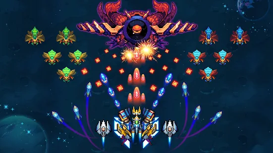 Screenshot 6 for Galaxiga Classic Arcade Game 24.61 MOD APK Unlimited Money