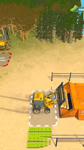 Screenshot 3 for Mega Harvester Lumber Factory Mod APK 1.0.7 Unlimited money