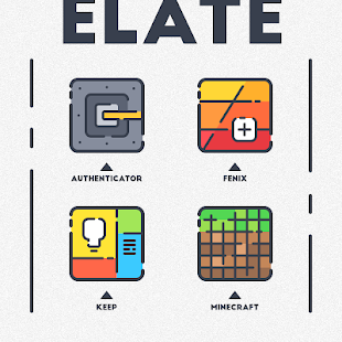 Screenshot 2 for ELATE  ICON PACK SALE 1.9.3 Patched