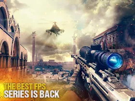 Screenshot 1 for Modern Combat 5 Blackout 2.1.0g MOD + Data