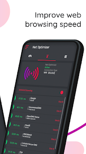 Screenshot 1 for Net Optimizer Optimize Your Internet Speed v1322r APK MOD Pro Unlocked