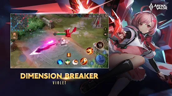 Screenshot 6 for Arena of Valor 5v5 Arena Game 1.31.1.5 MOD + DATA (Unlimited Money)
