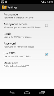 Screenshot 4 for WiFi Pro FTP Server 1.9.5 Paid