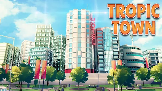 Screenshot 7 for Town Building Tropic Ci 1.6.2 MOD APK Unlimited Money Gold