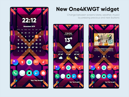 Screenshot 4 for One4KWGT Pro widgets for KWGT 2.3 Patched