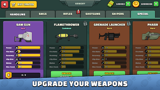 Screenshot 5 for Doodle Army 2 Mini Militia 2.2.2