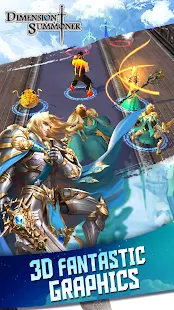 Screenshot 3 for Dimension Summoner Final Fighting Fantasy PVP RPG 2.3 MOD APK + Data