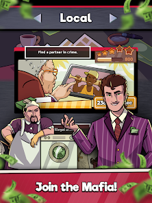 Screenshot 6 for Idle Mafia Inc Manager Tycoon Mod APK 0.37 Remove ads Unlimited money