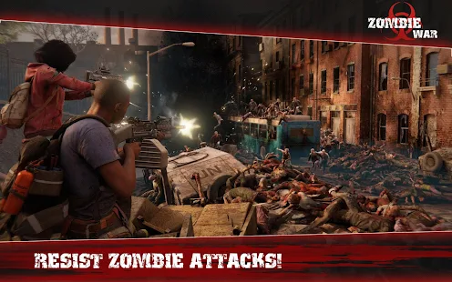 Screenshot 4 for Zombie Defense Shooting FPS Kill Shot hunting War 2.3.3 MOD (Unlimited Money)
