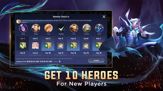 Screenshot 3 for Garena AOV Arena of Valor Action MOBA 1.34.1.5 Mod + DATA (mini map)