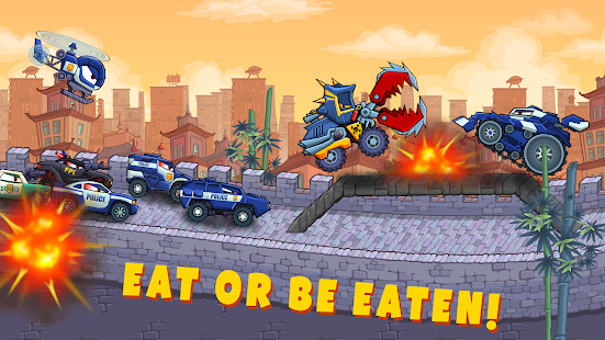 Car Eats Car 3 Evil Cars 2.4 b382 Mod a lot of money