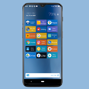 Screenshot 4 for Win UI The Launcher 1.2 Paid