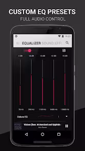 Screenshot 2 for BlackPlayer EX Music Player 20.62 APK Patched Mod Extra