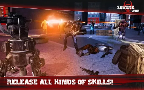 Screenshot 7 for Zombie Defense Shooting FPS Kill Shot hunting War 2.3.3 MOD (Unlimited Money)
