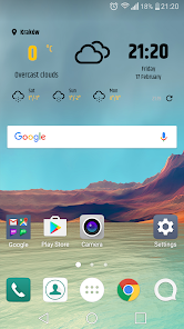 Screenshot 5 for Simple Weather Clock Widget 1.0.39 APK Subscribed