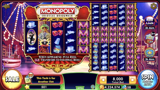 Screenshot 4 for MONOPOLY Slots Casino Games 1.11.7 APK MOD Huge Income