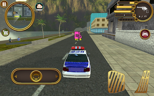 Screenshot 2 for Miami Crime Police 2.1 MOD (GOD MODE + Unlimited MONEY + WEAPON + EXPERIENCE)