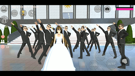 Screenshot 2 for SAKURA School Simulator 1.033.05 MOD (Unlock all clothing)