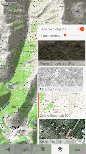 Screenshot 7 for Trekarta offline maps for outdoor activities 2021.04 Paid
