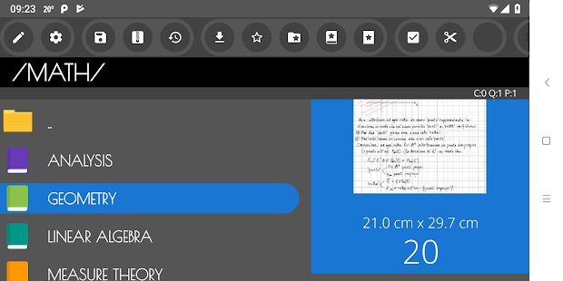 Screenshot 1 for Ink & Paper Handwrite PDF Notes 5.2.6 Paid