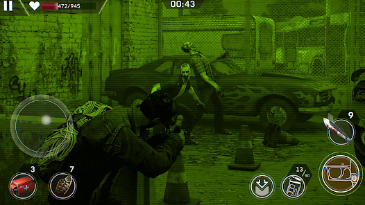 Screenshot 5 for Left to Survive PvP Zombie Shooter 2.0.1 MOD APK + Data