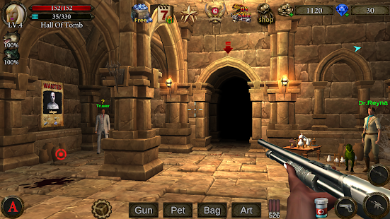 Screenshot 1 for Dungeon Shooter The Forgotten Temple 1.4.26 Mod money