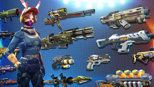 Cover Hunter 3v3 Team Battle 1.8.48 MOD APK One Hit, God Mode, Ammo