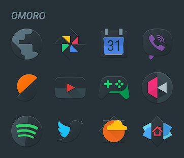 Screenshot 1 for Omoro Icon Pack 3.6.0 Patched