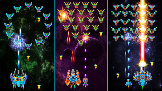 Screenshot 7 for Galaxy Attack Alien Shooter 36.2 MOD Unlimited Money/VIP