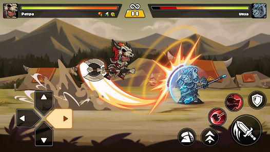 Screenshot 7 for Brawl Fighter Super Warriors Mod APK 0.3.7 Unlimited money Mod Menu