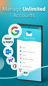 Screenshot 3 for Aqua Mail Email App 1.17.0-1194-dev Pro APK