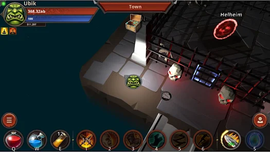 Screenshot 2 for Nordicandia Semi Idle RPG MOD APK 1.1.10 Mega Menu
