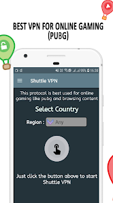 Screenshot 4 for Shuttle VPN 2.1 MOD APK Premium Unlocked