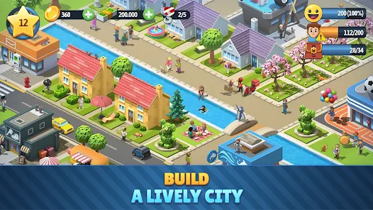 Screenshot 1 for City Island 6 2.6.0 MOD APK Unlimited Money
