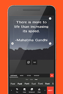 Screenshot 4 for Quote Creator 1.0 Ad Free