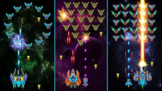 Galaxy Attack Alien Shooter 36.2 MOD Unlimited Money/VIP