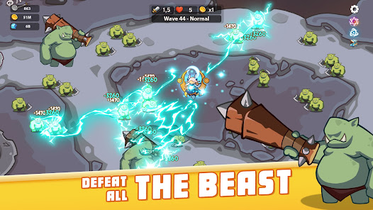 Screenshot 6 for Empire Survivor Idle Defense Mod APK 1.0.309 Unlimited money Mod Menu