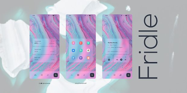 Screenshot 6 for Frosty for KLWP 2020.Feb.10.23
