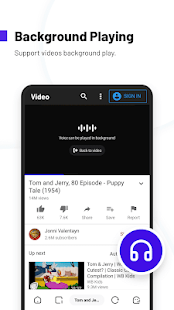 Screenshot 4 for UC Browser Turbo Fast Download, Secure, Ad Block 1.8.1.900 Mod