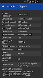 Screenshot 3 for AIDA64 1.98 MOD APK Premium Unlocked