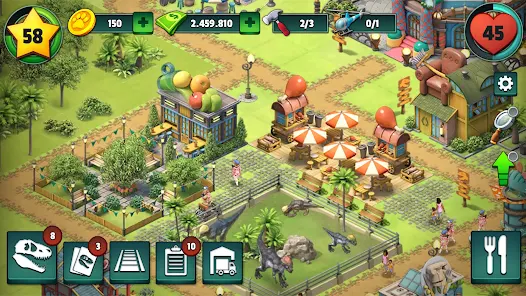 Screenshot 6 for Jurassic Dinosaur Park Game 1.8.0 MOD APK Unlimited Money, Gold