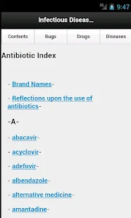 Screenshot 3 for Infectious Disease Compendium 39.02.01
