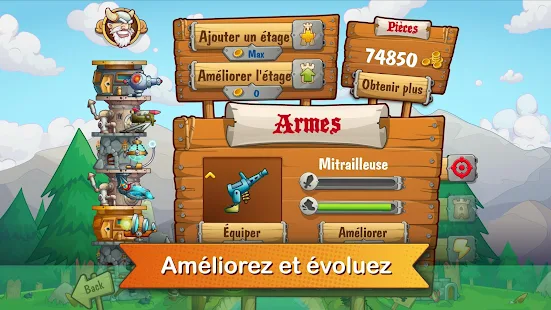 Tower Crush - Combats &Amp; Armesâ– Vignette De La Capture D'ã©Cran    Tower Crush - Combats & Armes– Vignette de la capture d'écran